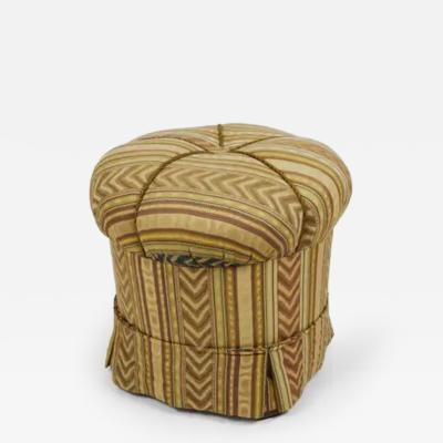 Friedrich Otto Schmidt Friedrich Otto Schmidt Art Deco Stool Pouf Original Condition Vienna 1920s