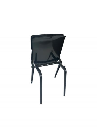 Friso Kramer 1950s Friso Kramer Revolt Chair with Black Finish