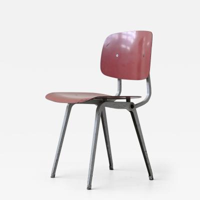 Friso Kramer Friso Kramer Revolt chair red grey Ahrend de Cirkel The Netherlands 1953