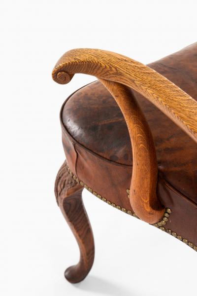 Frits Henningsen Armchair Produced by Cabinetmaker Frits Henningsen