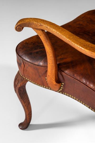 Frits Henningsen Armchair Produced by Cabinetmaker Frits Henningsen