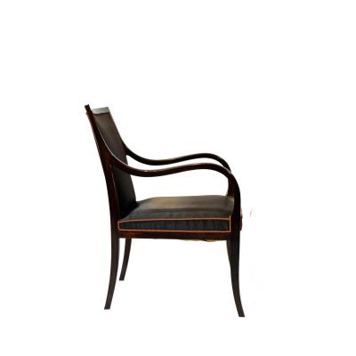 Frits Henningsen Frits Henningsen Arm Chair horsehair upholstery 1930s