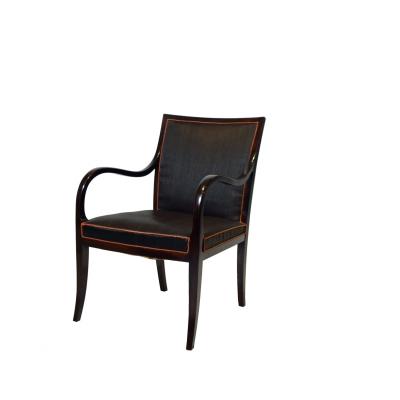 Frits Henningsen Frits Henningsen Arm Chair horsehair upholstery 1930s