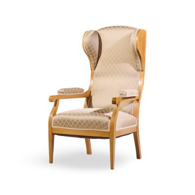 Frits Henningsen Frits Henningsen Style Swedish Biedermeier Wingback Lounge Chairs Pair