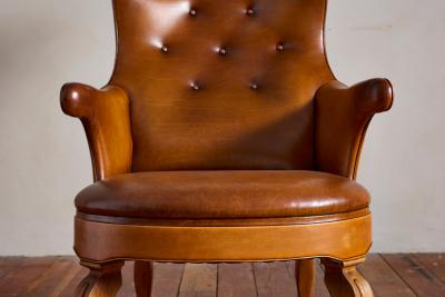Frits Henningsen Frits Henningsen Style Wingback Chair