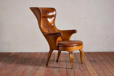 Frits Henningsen Frits Henningsen Style Wingback Chair