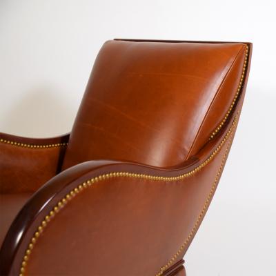 Frits Henningsen Rare Early Mahogany Lounge Chair by Frits Henningsen 1930s