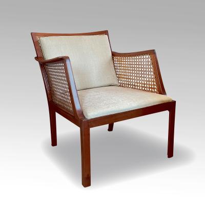 Frits Henningsen Superb Pair of Egyptian Inspired Armchairs by Frits Henningsen