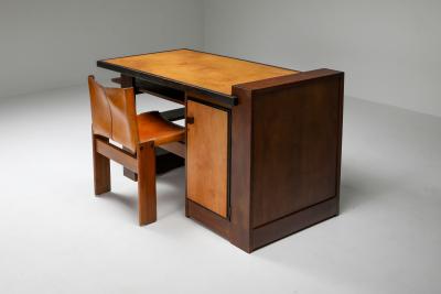 Frits Spanjaard Modernist Desk by M Wouda for H Pander 1930s