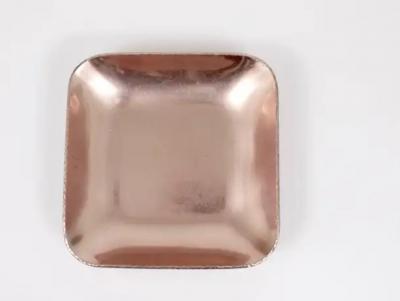 Fritz August Breuhaus de Groot Bauhaus Ros Aluminium Tray Bowl Vide Poche Zeppelin Werke Germany 1930s