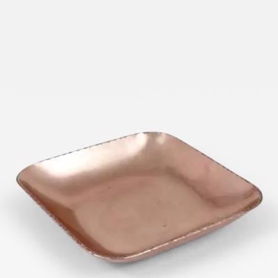 Fritz August Breuhaus de Groot Bauhaus Ros Aluminium Tray Bowl Vide Poche Zeppelin Werke Germany 1930s