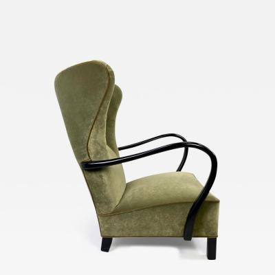 Fritz Hansen 1940 s Danish Lounge Chair
