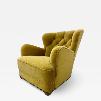 Fritz Hansen 1940 s Danish Lounge Chair