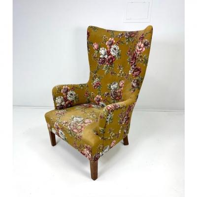 Fritz Hansen 1940s Danish Lounge Chair