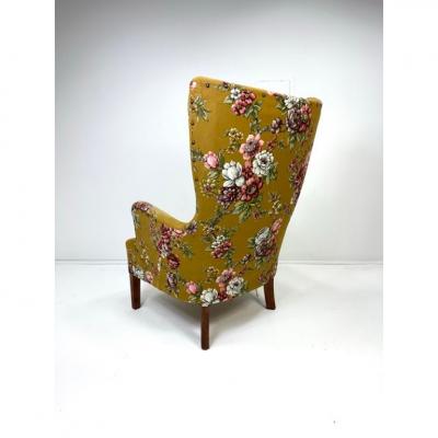 Fritz Hansen 1940s Danish Lounge Chair