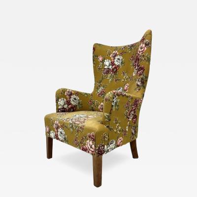 Fritz Hansen 1940s Danish Lounge Chair