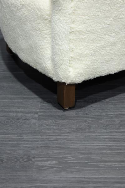 Fritz Hansen Fritz Hansen Attributed Lounge Chair in Sheepskin Upholstery Model 1672