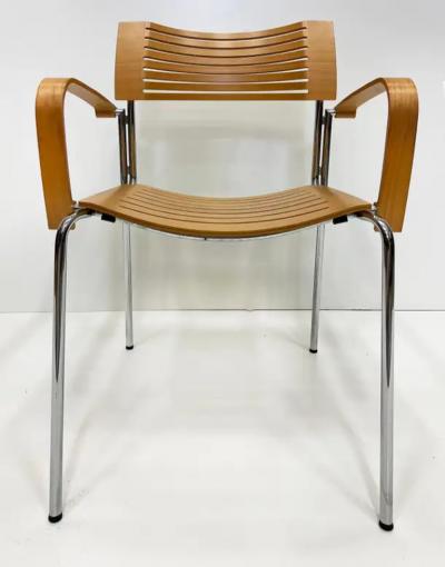 Fritz Hansen Fritz Hansen Kasper Salto Runner Armchairs for Knoll Studios 2 Pairs Available