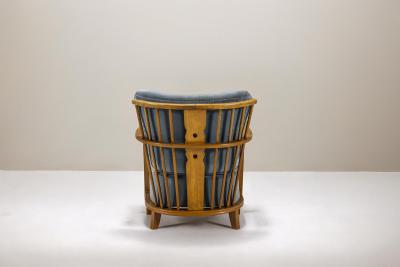 Fritz Hansen Fritz Hansen Model 1590 Lounge Chair Denmark 1940s