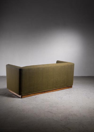 Fritz Hansen Fritz Hansen green platform sofa