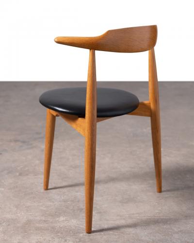 Fritz Hansen Heart Dining Chairs by Hans Wegner for Fritz Hansen