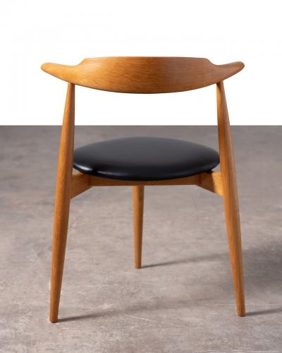 Fritz Hansen Heart Dining Chairs by Hans Wegner for Fritz Hansen
