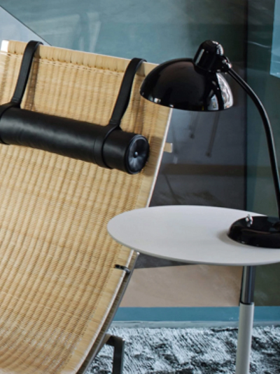 Fritz Hansen POUL KJAERHOLM PK24 CHAISE IN WICKER