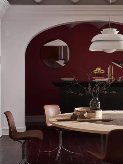 Fritz Hansen POUL KJAERHOLM PK9 CHAIR IN LEATHER