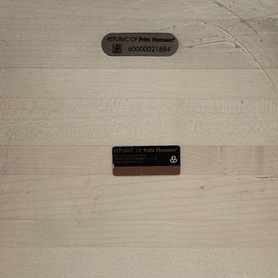 Fritz Hansen Poul Kjaerholm Fritz Hansen Marble Maple Steel PK 54 Dining Table 2011