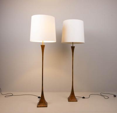 Fritz Hansen Rare pair of Stuart Ross James designed lamps for Hansen Japan