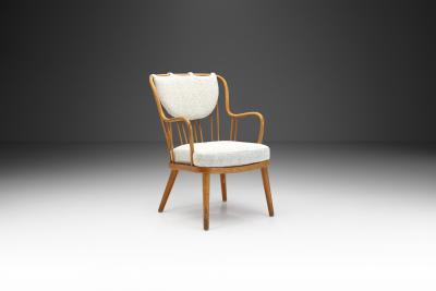 Fritz Hansen The Lounge Chair by Aage Herman Olsen for Fritz Hansen Denmark 1940s