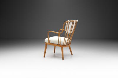 Fritz Hansen The Lounge Chair by Aage Herman Olsen for Fritz Hansen Denmark 1940s