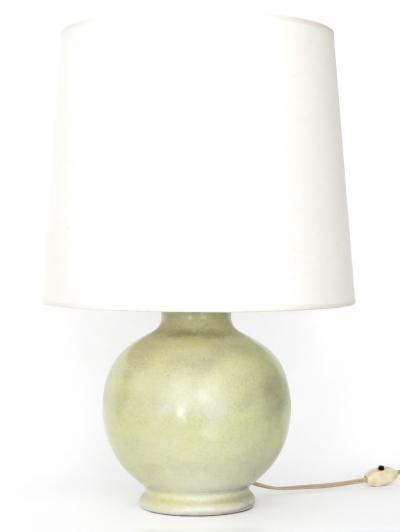 Fritz Haussmann Ceramic Table Lamp by Swiss Ceramic Artist Fritz Haussmann