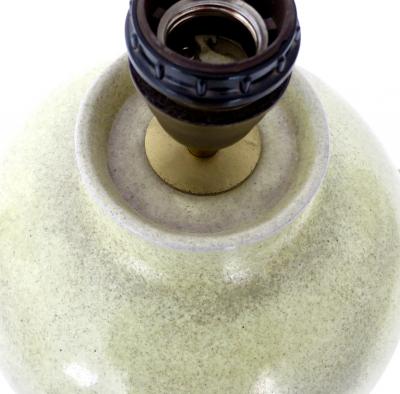 Fritz Haussmann Ceramic Table Lamp by Swiss Ceramic Artist Fritz Haussmann