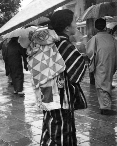 Fritz Henle Rainy Day In Tokyo Japan