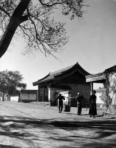 Fritz Henle Scenery at the Outskirts of Peking China