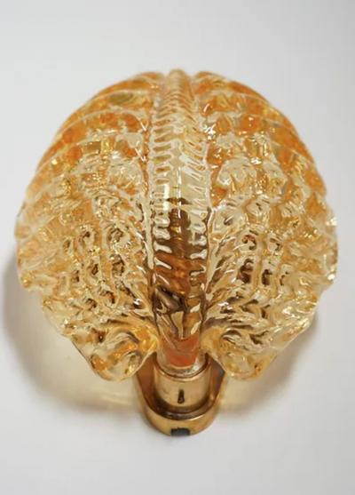 Fritz Kurz Swedish Midcentury Wall lamps Sconces by Fritz Kurz for Orrefors