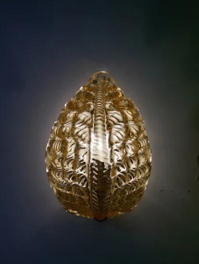 Fritz Kurz Swedish Midcentury Wall lamps Sconces by Fritz Kurz for Orrefors