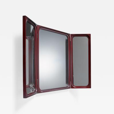 Frode Holm Frode Holm fold out triptych wall mirror for Illums Bolighus Denmark