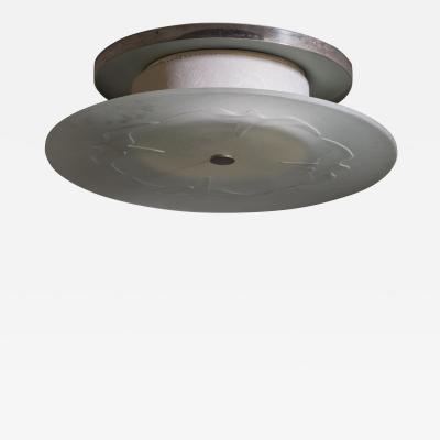 Frosted glass ceiling lamp