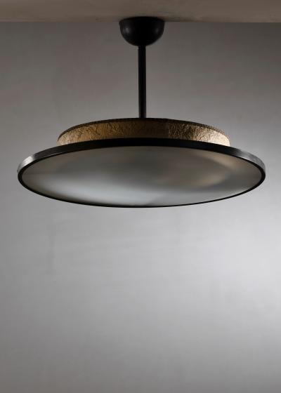 Frosted glass ceiling lamp