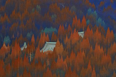 Fudo Ritsuzan Mountain Landscape ca 1930