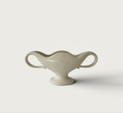 Fulham Pottery Fulham Pottery for Constance Spry Small Glazed Mantle Vase