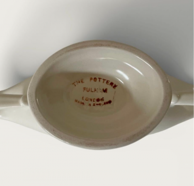 Fulham Pottery Fulham Pottery for Constance Spry Small Glazed Mantle Vase