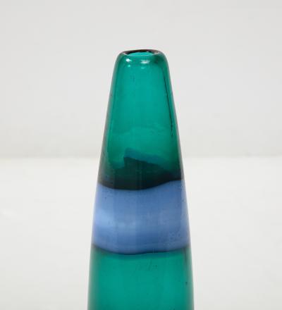 Fulvio Bianconi Fasce Orizzontali Bottle Model 4399 by Fulvio Bianconi fo Venini