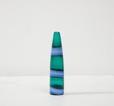 Fulvio Bianconi Fasce Orizzontali Bottle Model 4399 by Fulvio Bianconi fo Venini