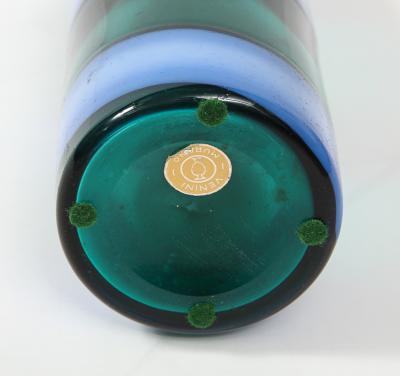Fulvio Bianconi Fasce Orizzontali Bottle Model 4399 by Fulvio Bianconi fo Venini