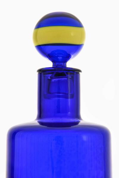 Fulvio Bianconi Fulvio Bianconi Fasce Orizzontali Carafe in Glass by Venini 1960s