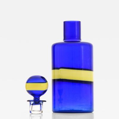 Fulvio Bianconi Fulvio Bianconi Fasce Orizzontali Carafe in Glass by Venini 1960s