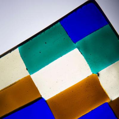 Fulvio Bianconi Glass Sculpture by Fulvio Bianconi for Venini